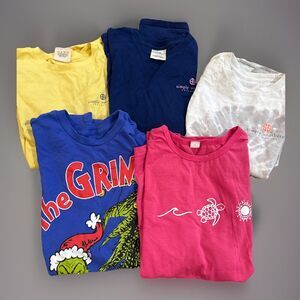RESELLERS BUNDLE Five (5) Youth Size Tshirts Fair/Good Condition